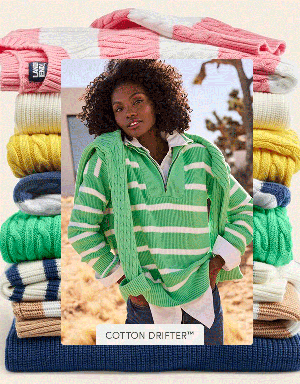 Lands end hot sale cotton sweaters